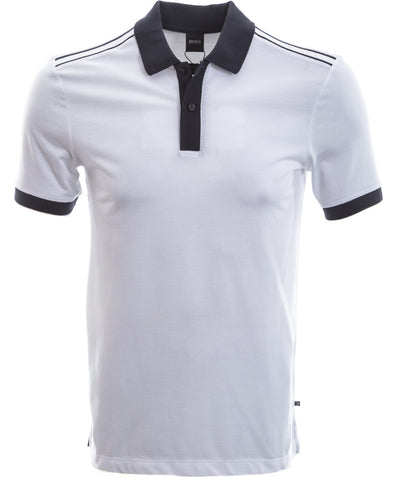 BOSS Parlay 128_P Polo Shirt in White
