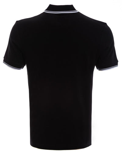 BOSS Pchup 1 Polo Shirt in Black Back