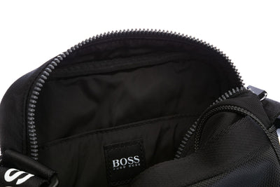 BOSS Pixel BW_NS Zip Bag in Black