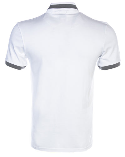 BOSS Ptrans Polo Shirt in White