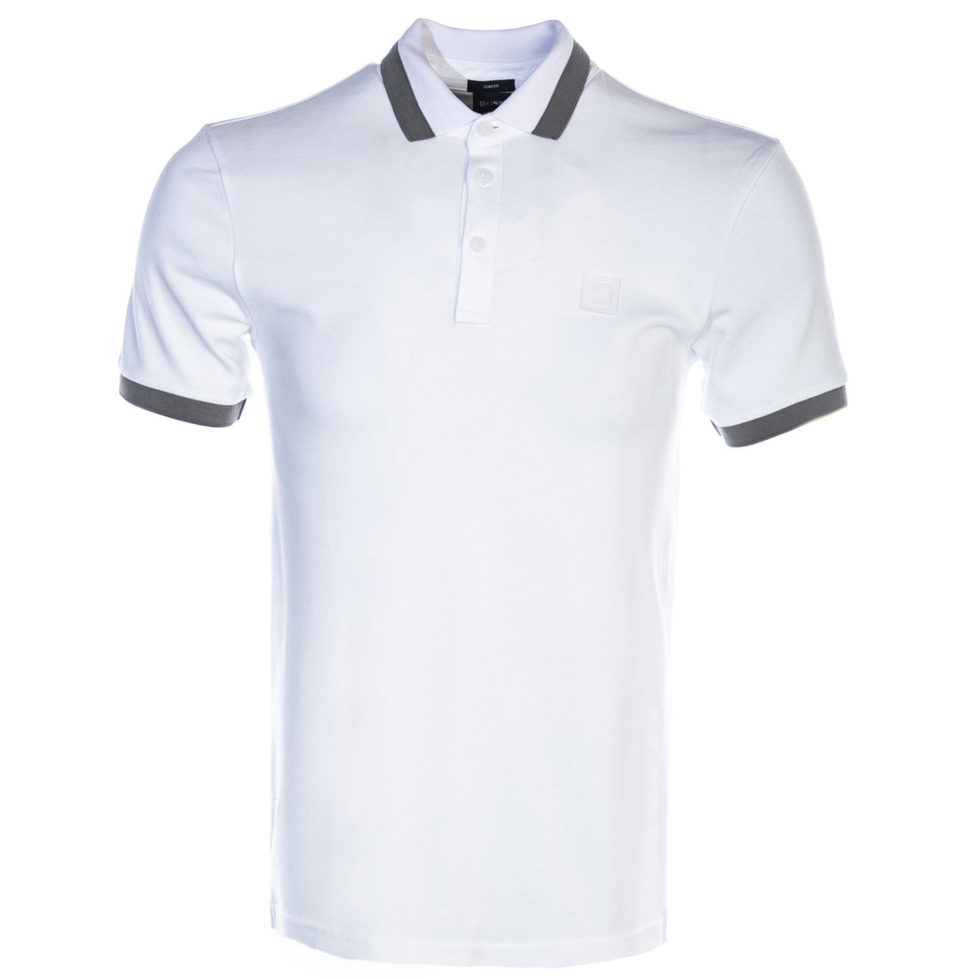 BOSS Ptrans Polo Shirt in White