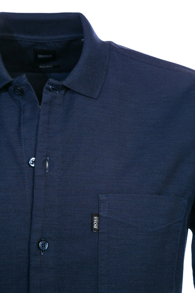 BOSS Roald Shirt in Navy