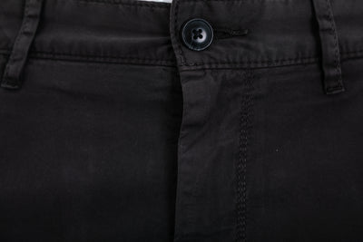 BOSS Schino-Slim-Shorts 2 Short in Charcoal Button