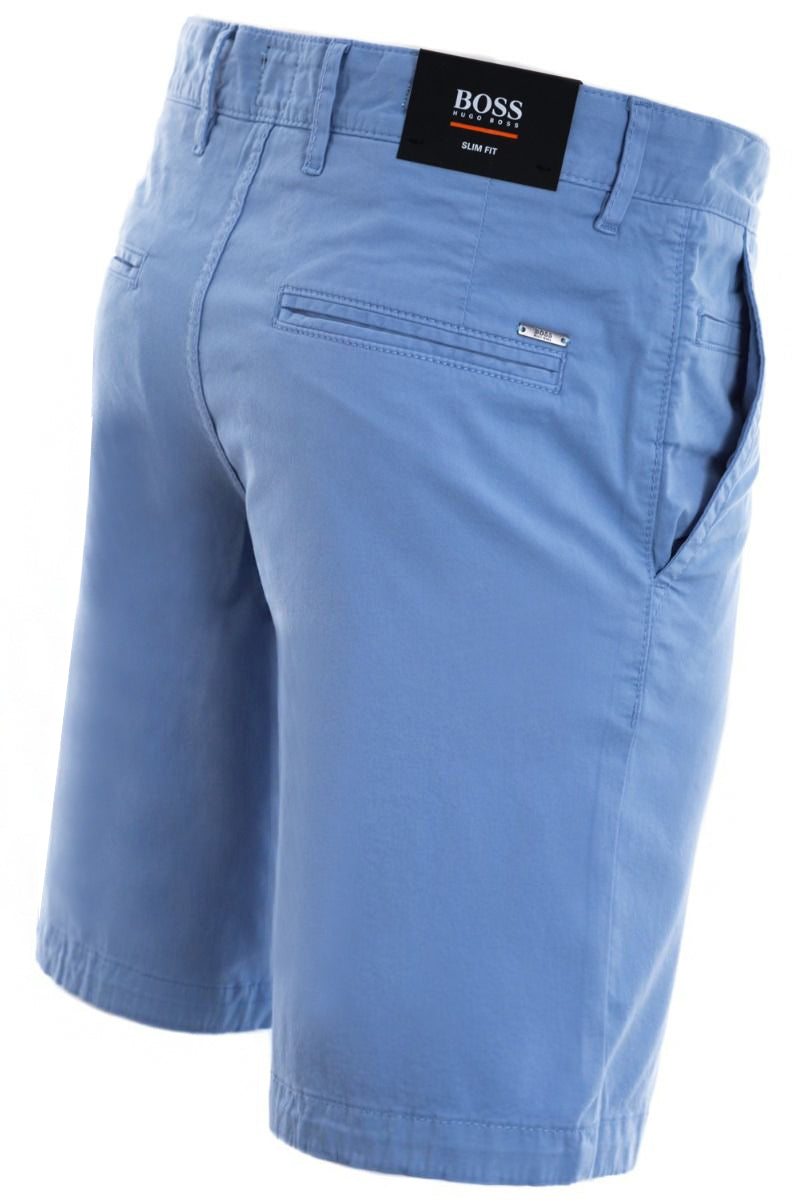BOSS Schino Slim Shorts 2 Short in Open Blue BOSS Norton Barrie
