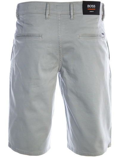 BOSS Schino-Slim Shorts Short in Silver