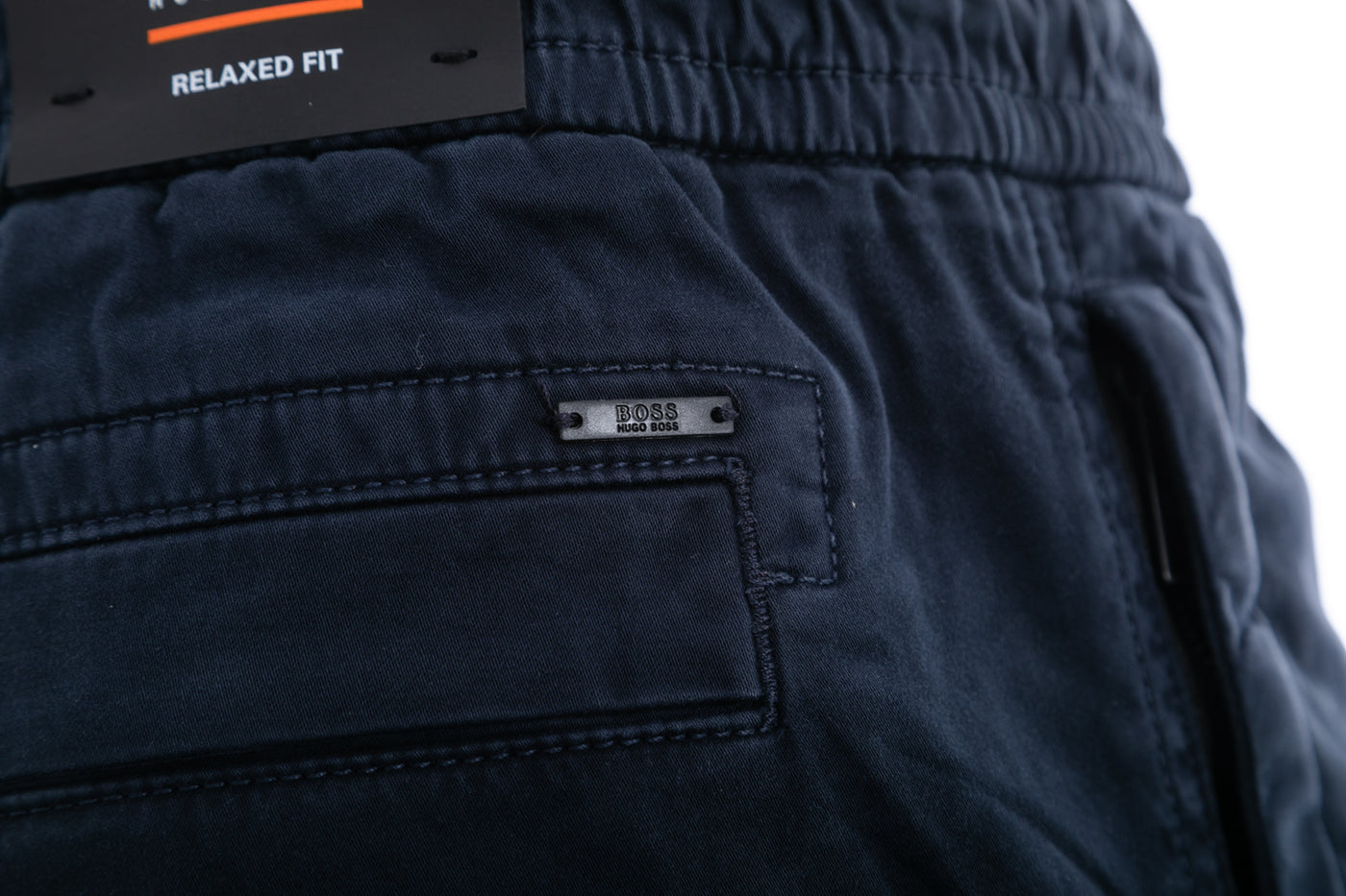 BOSS Seiland Cargo Trouser in Dark Blue