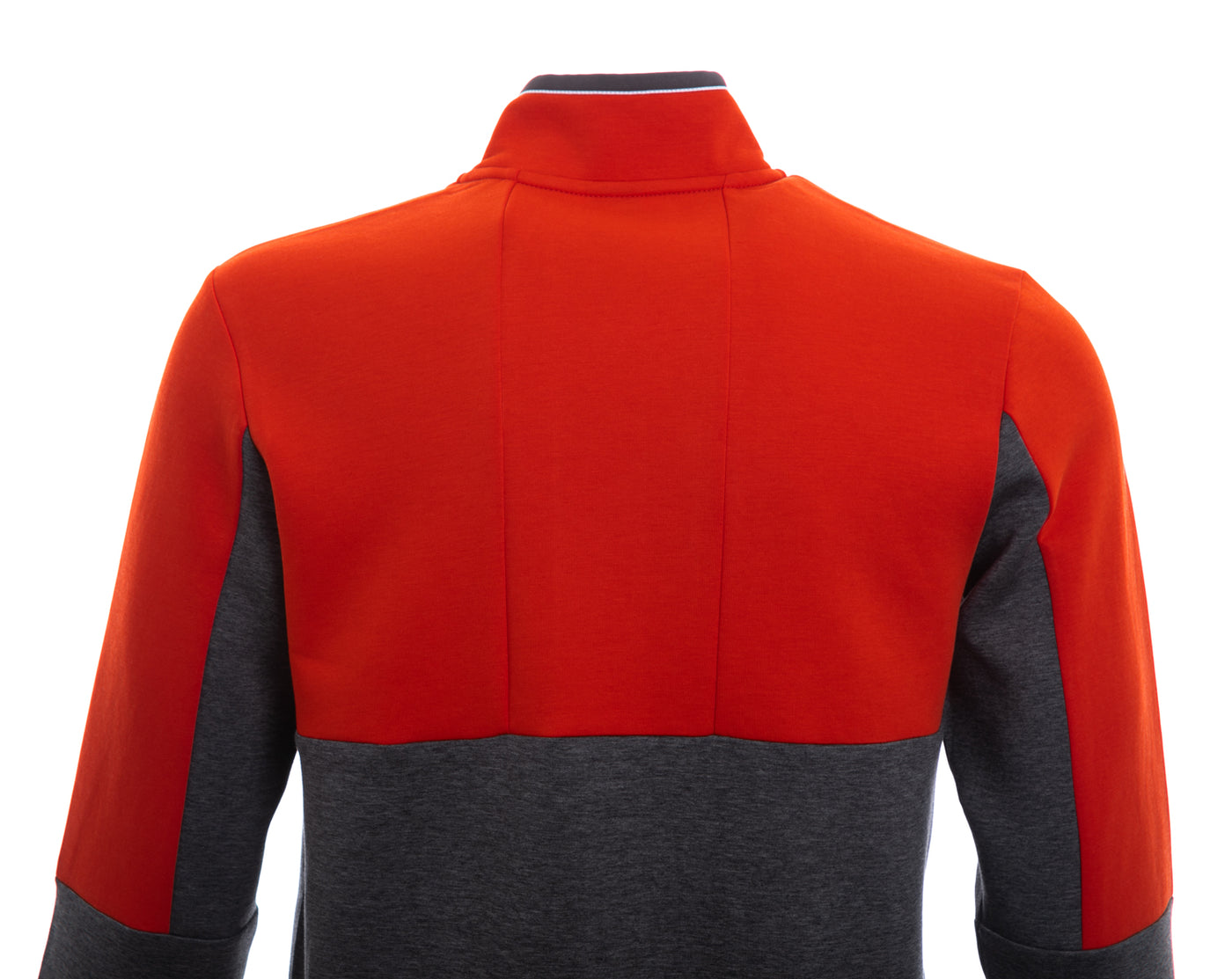 BOSS Sweat 1 Sweat Top in Grey & Orange Nape