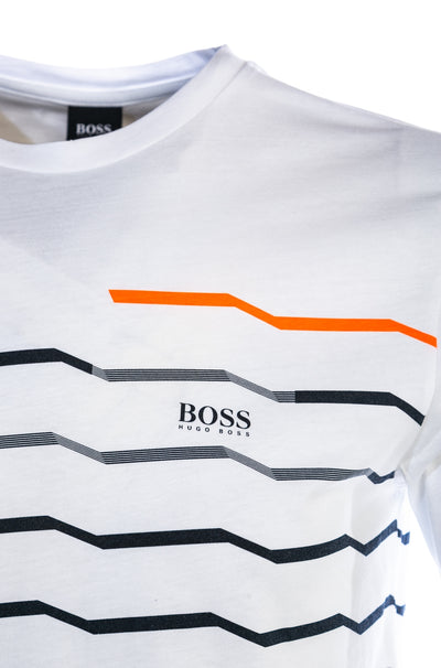 BOSS Tee 13 T Shirt in White