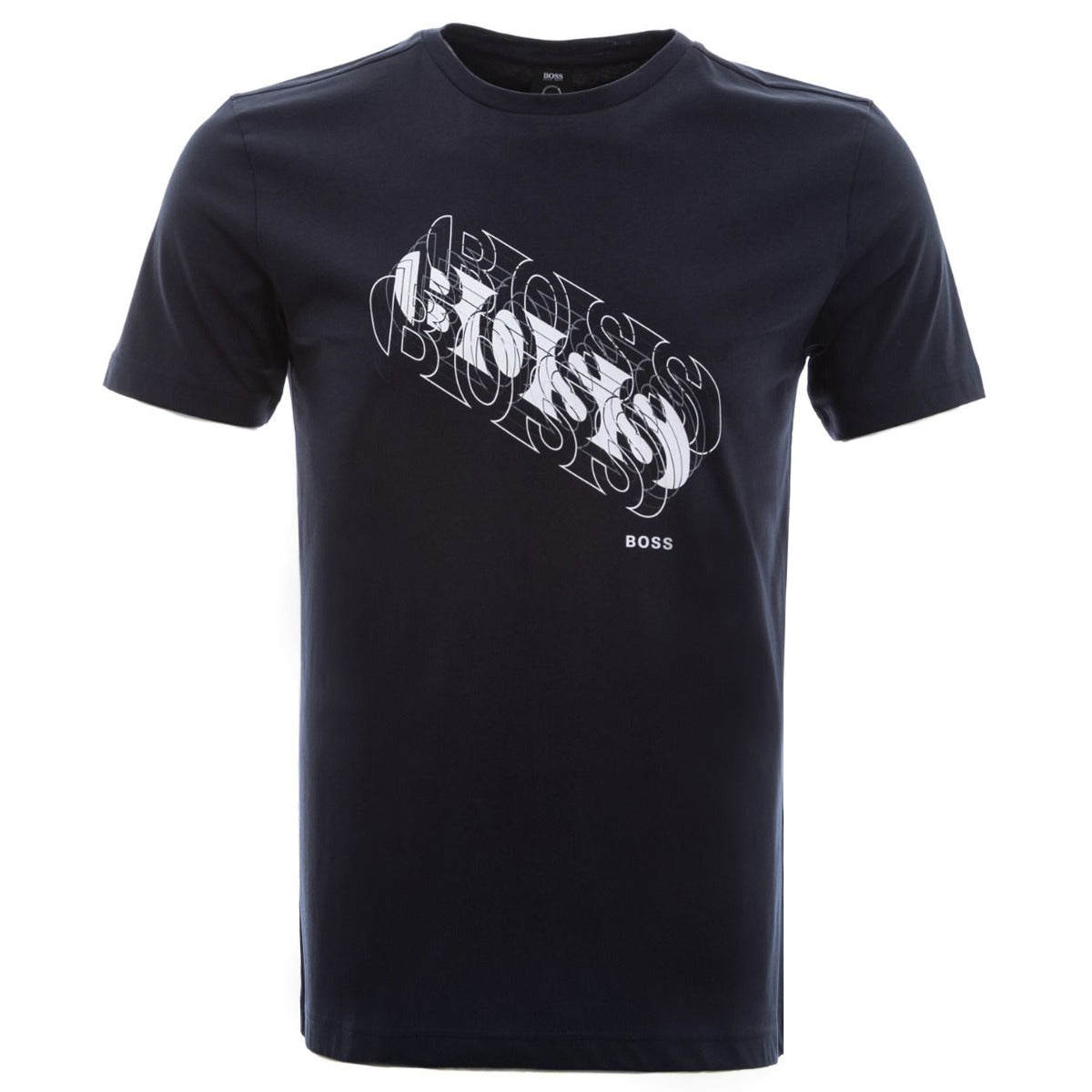 BOSS Tee 3 T Shirt in Navy Main
