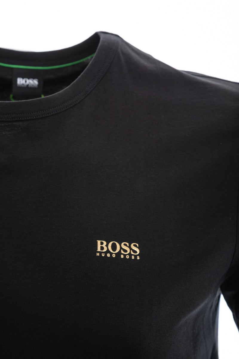 BOSS TEE T-Shirt in Black and Gold