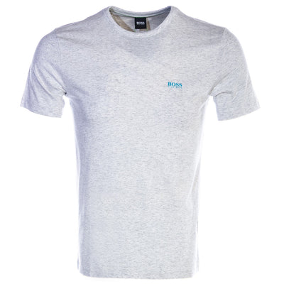 BOSS Tee T shirt in Light Grey Marle