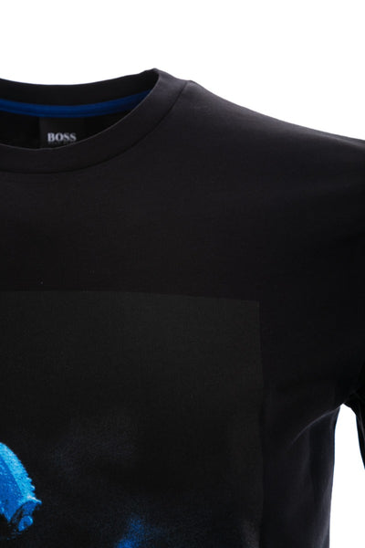 BOSS Terisk T Shirt in Black 003 Chest