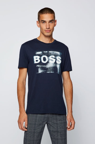 BOSS Tlogo T-Shirt in Dark Blue