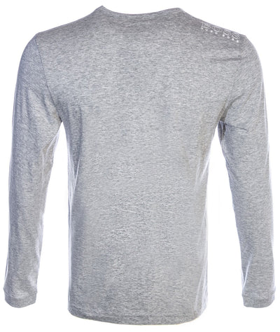 BOSS Togn Long Sleeve T Shirt in Light Grey