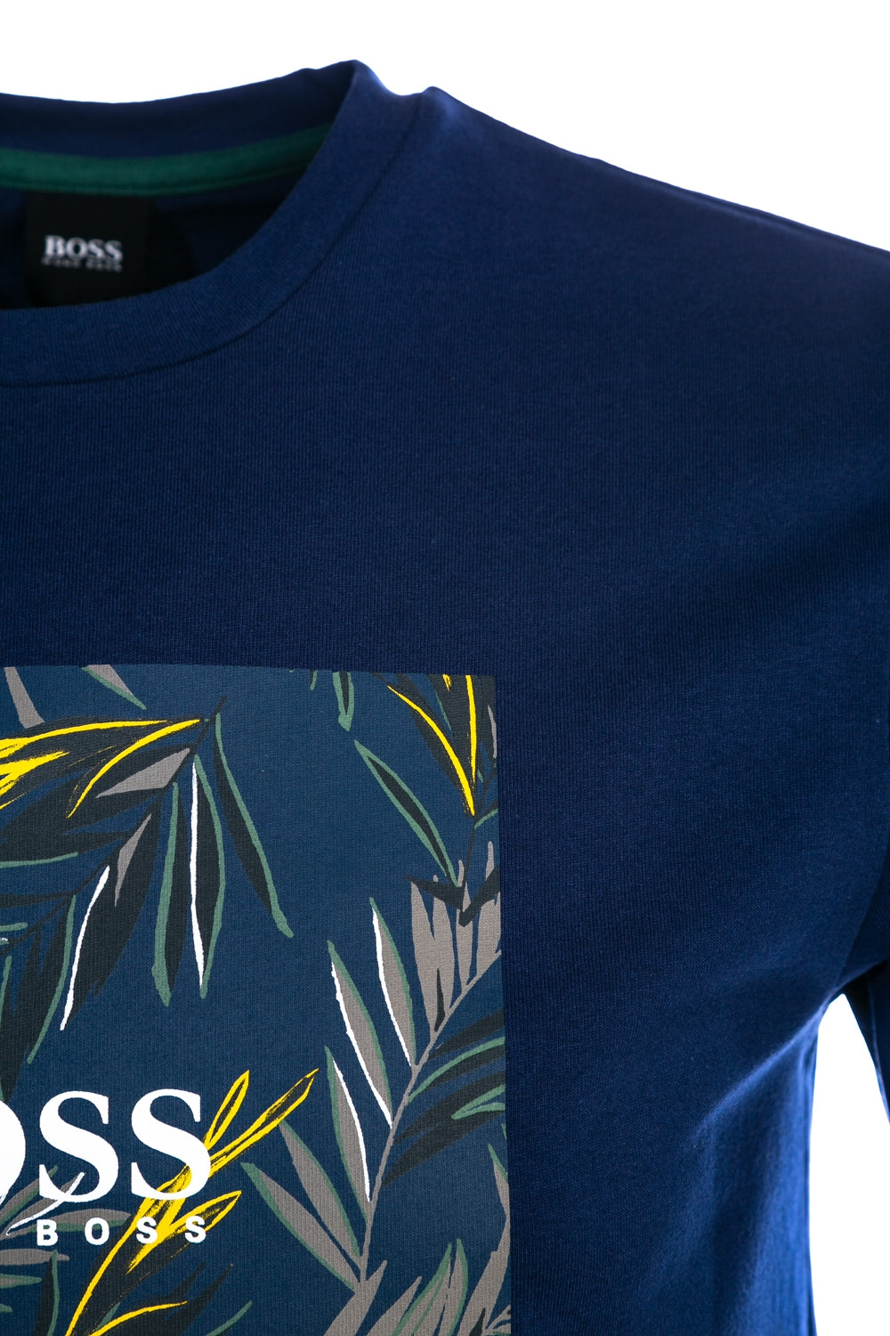 BOSS Troaar T Shirt in Blue Palm I BOSS I Norton Barrie