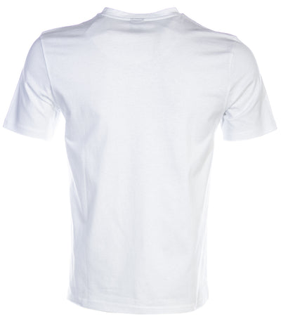 BOSS Troaar 5 T Shirt in White Safari Sunset