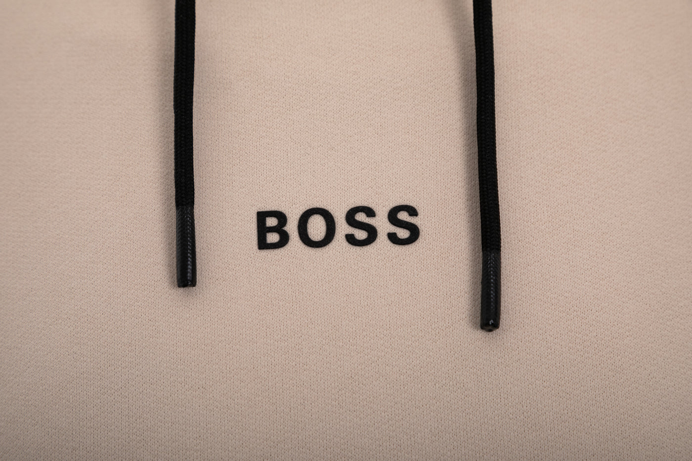 BOSS Weedo 1 Sweat Top in Open White Logo