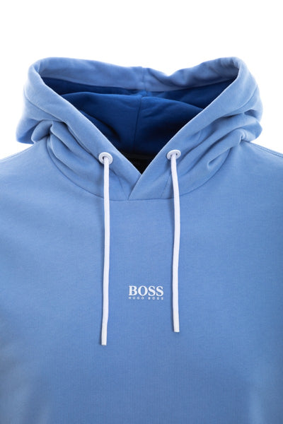 BOSS Weedo 2 Sweat Top in Baby Blue Front