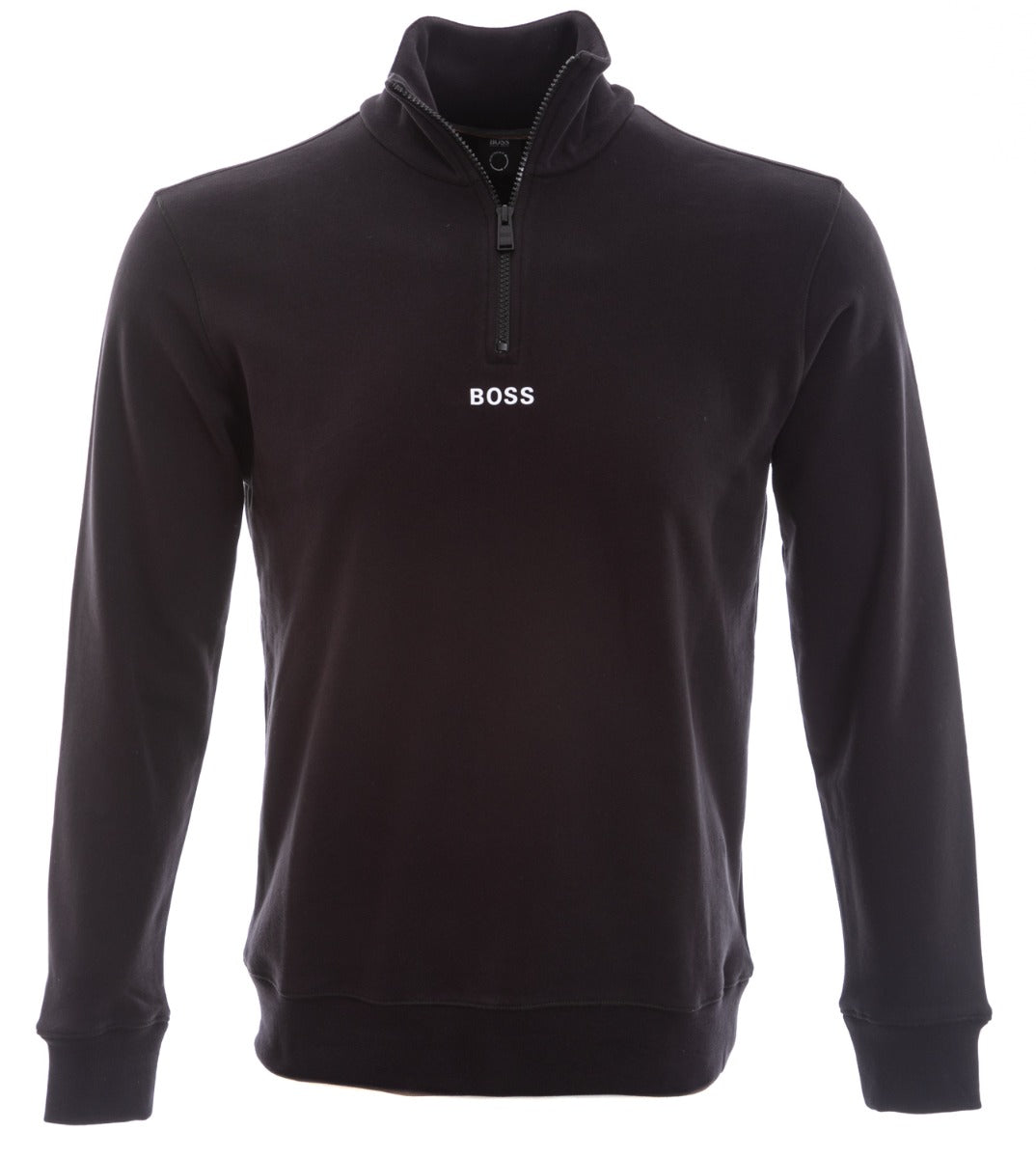 BOSS Zapper 1 Sweatshirt in Black | BOSS | Norton Barrie