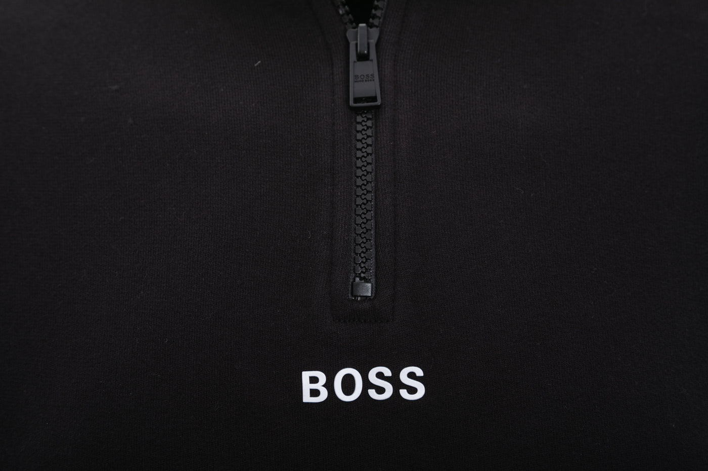 Boss zapper half zip sweatshirt 2025