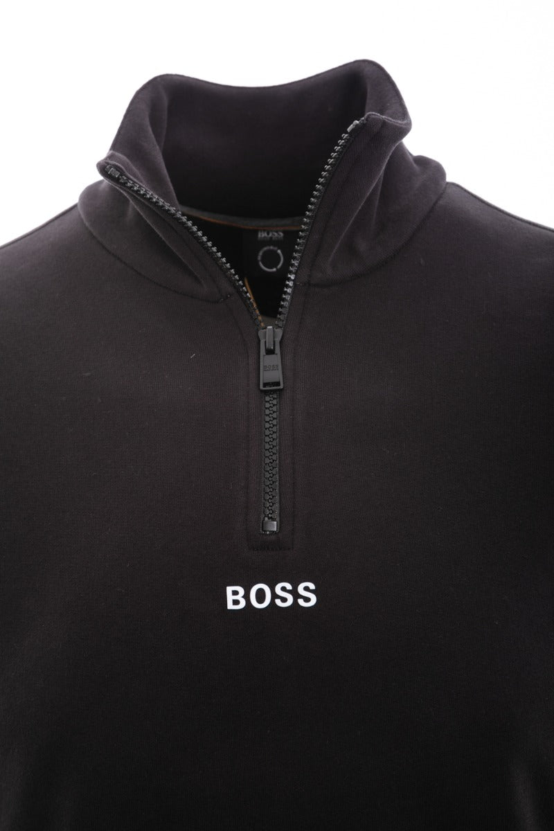 BOSS Zapper 1 Sweatshirt in Black BOSS Norton Barrie