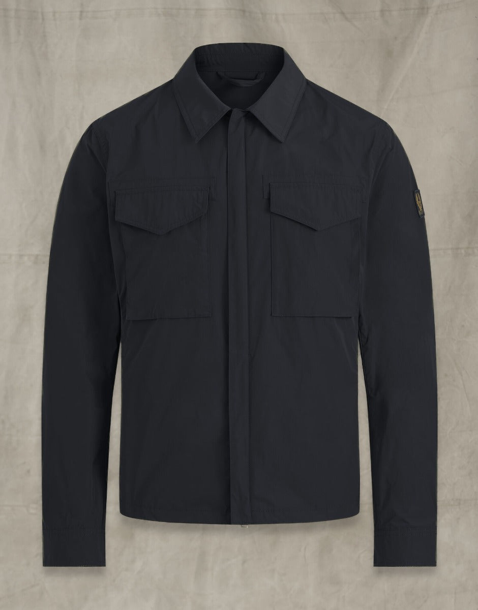 Belstaff Command Overshirt in Dark Ink