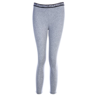 Dsquared2 Mirrored Logo Ladies 3/4 Leggings in Grey