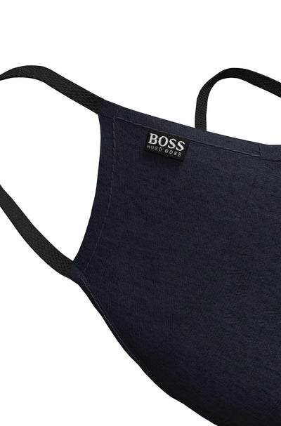 BOSS 3-Pack Face Mask in Black, Navy & Grey
