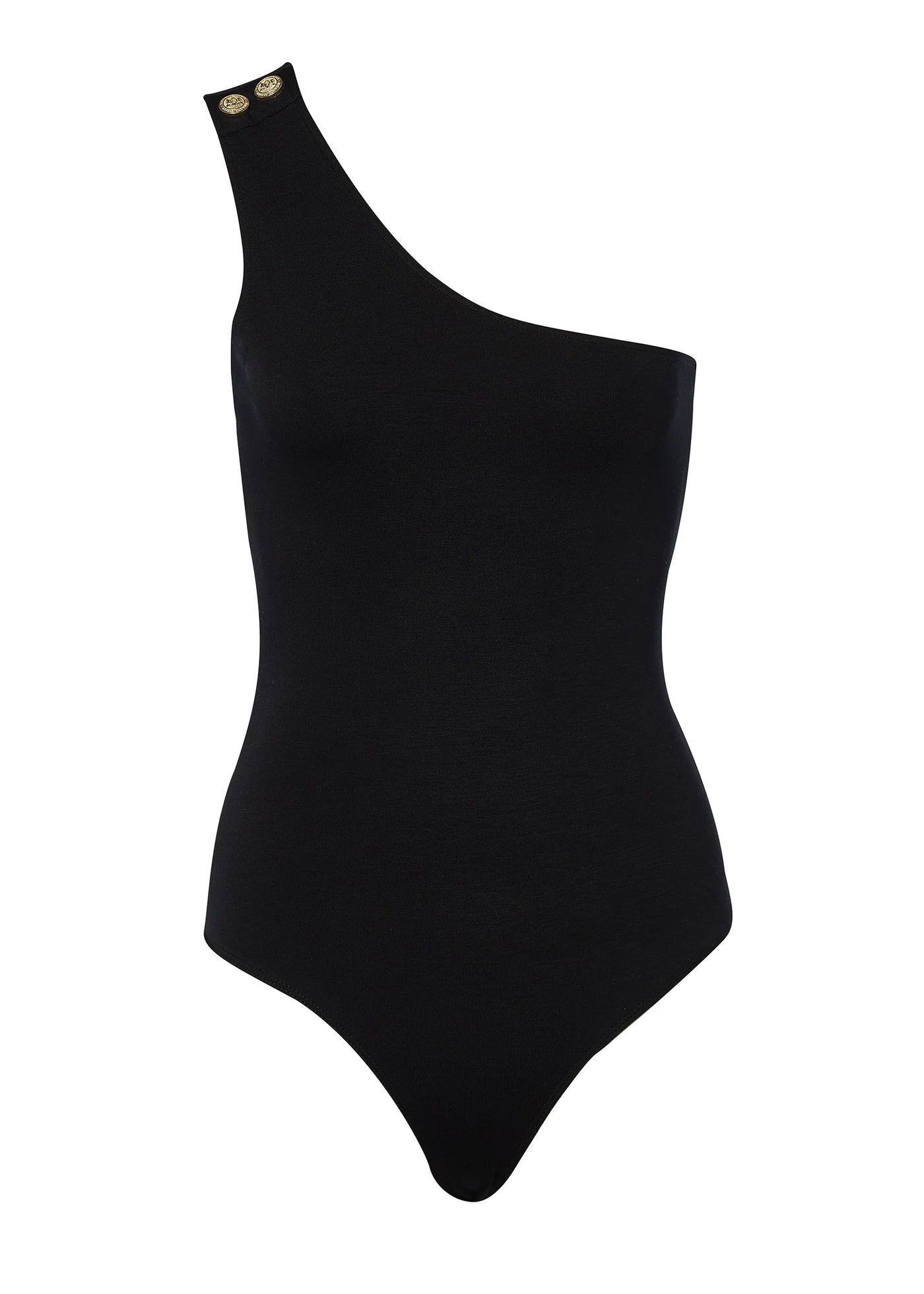 Holland Cooper Aria Bodysuit in Black Front