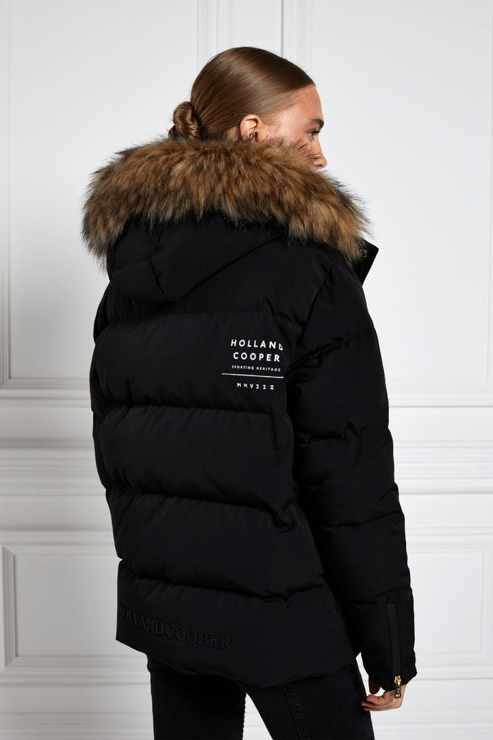 Holland Cooper Colorado Down Jacket in Black Holland Cooper Norton Barrie