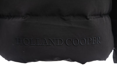 Holland Cooper Colorado Down Jacket in Black Logo