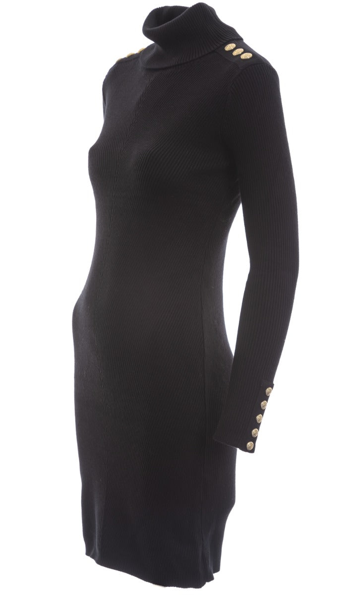 Holland Cooper Kensington Jumper Dress in Black | Holland Cooper | Norton  Barrie
