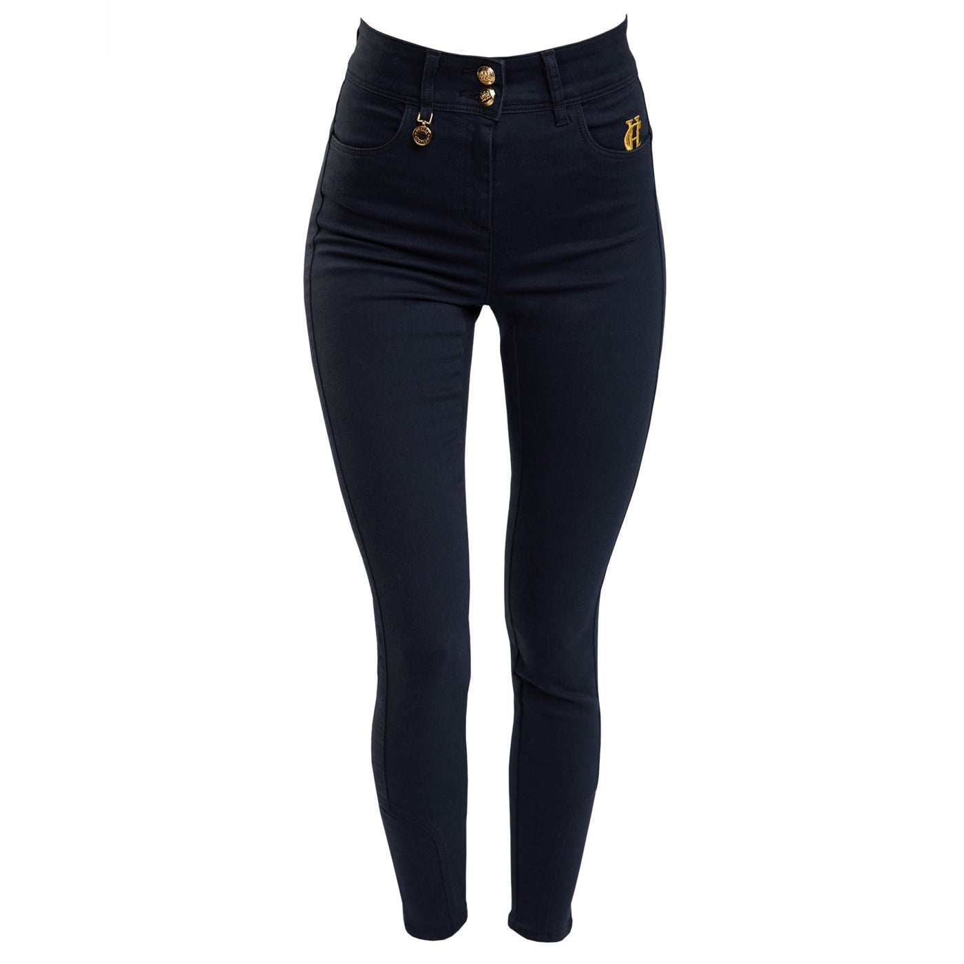 Holland Cooper Jodhpur Ladies Jean in Ink Navy Front