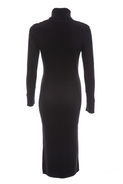 Holland Cooper Kensington Midi Dress in Black