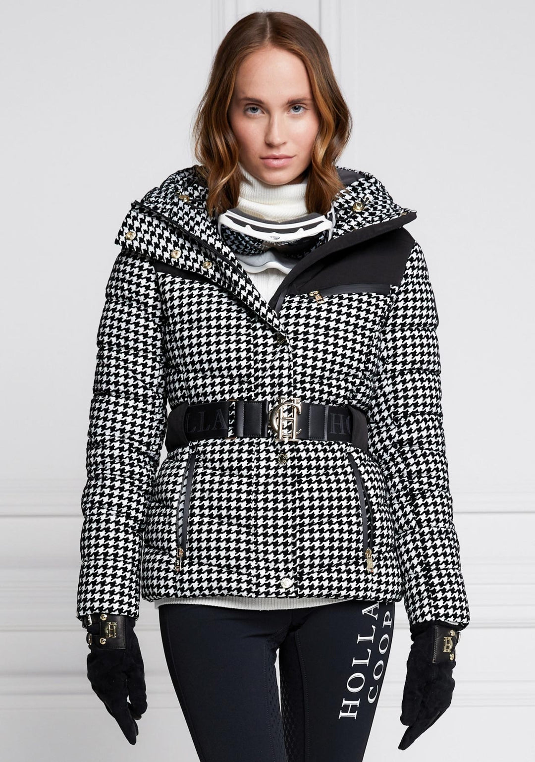 Holland Cooper Vermont Ladies Jacket in Houndstooth I Holland