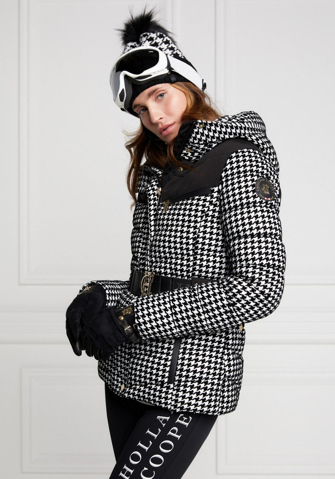 Holland Cooper Vermont Ladies Jacket in Houndstooth I Holland