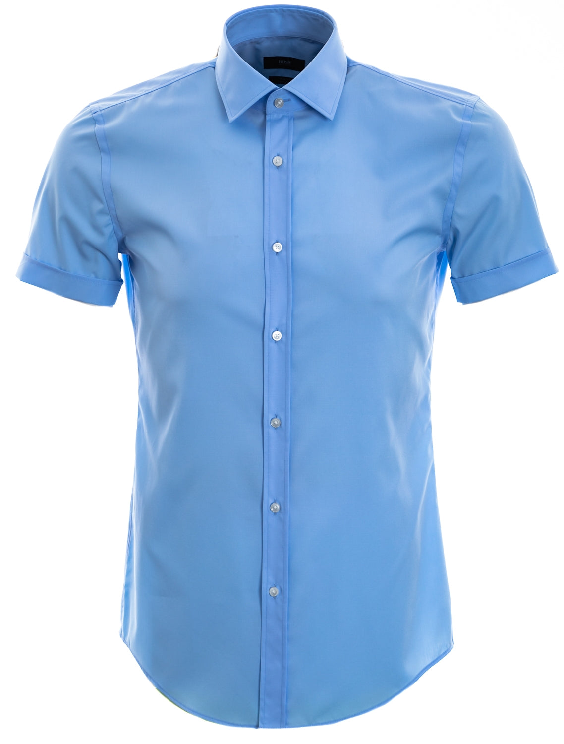 BOSS Jats Short Sleeve Shirt in Sky Blue