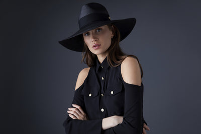 Holland Cooper Jessica Hat in Black