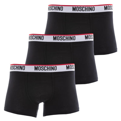 Moschino Underwear Tri Pack Boxers in Black