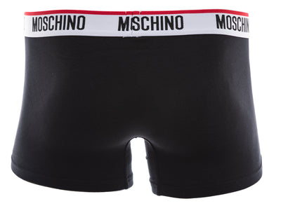 Moschino Underwear Tri Pack Boxers in Black Back