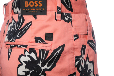BOSS Schino-Slim-Shorts S Short in Pink