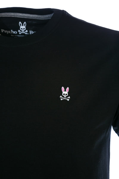 Psycho Bunny Classic T Shirt in Black