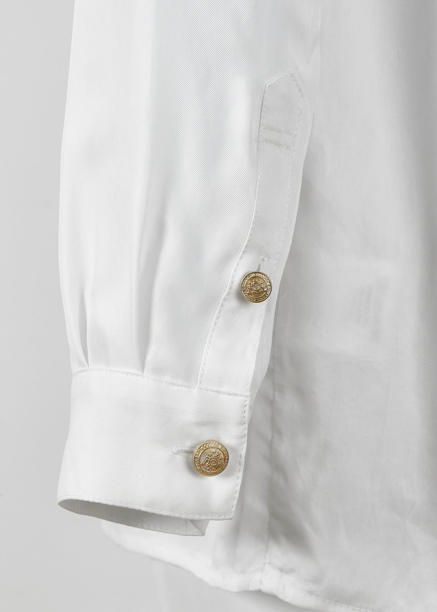 Holland Cooper Relaxed Fit Military Ladies Shirt in White