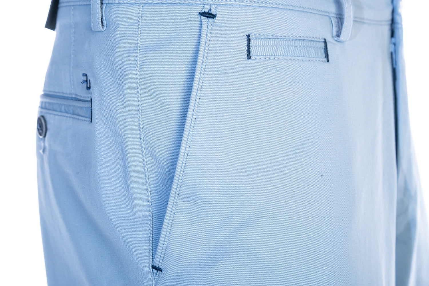 Remus Uomo Cotton Stretch Short in Sky Blue I Remus Uomo I Norton Barrie