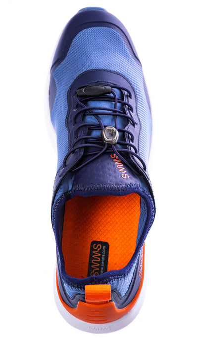 Swims Ocean Runner Shoe in Navy Birdseye