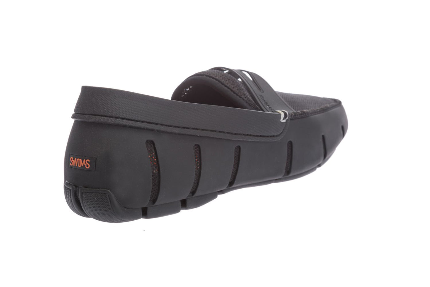 Swims Penny Loafer Shoe in Black Heel