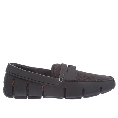 Swims Penny Loafer Shoe in Black Main