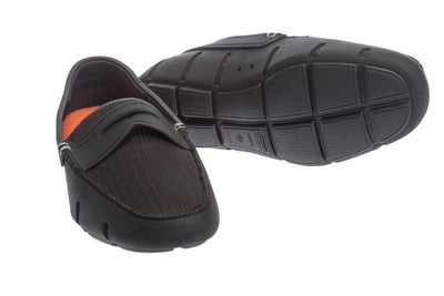 Swims Penny Loafer Shoe in Black Pair