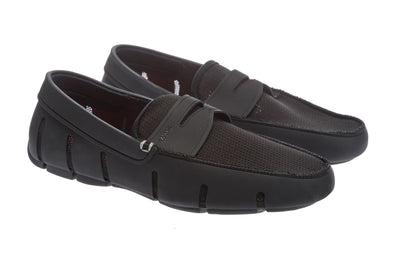 Swims Penny Loafer Shoe in Black Pair 3