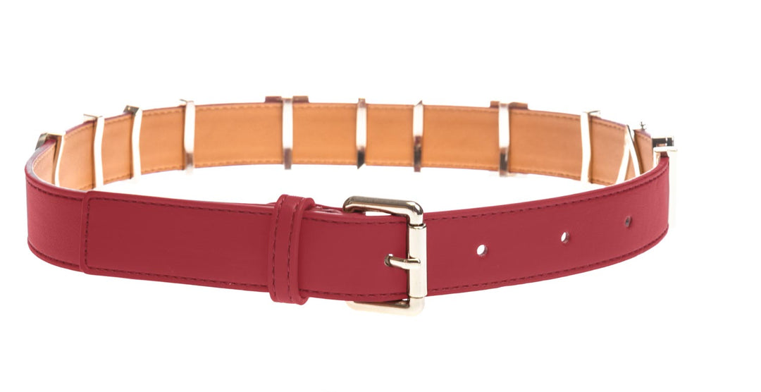 【Valentino Bags】EMMA WINTER ベルト【関税込】 Valentino Bags Emma Winter Ladies Belt in Red I Valentino by